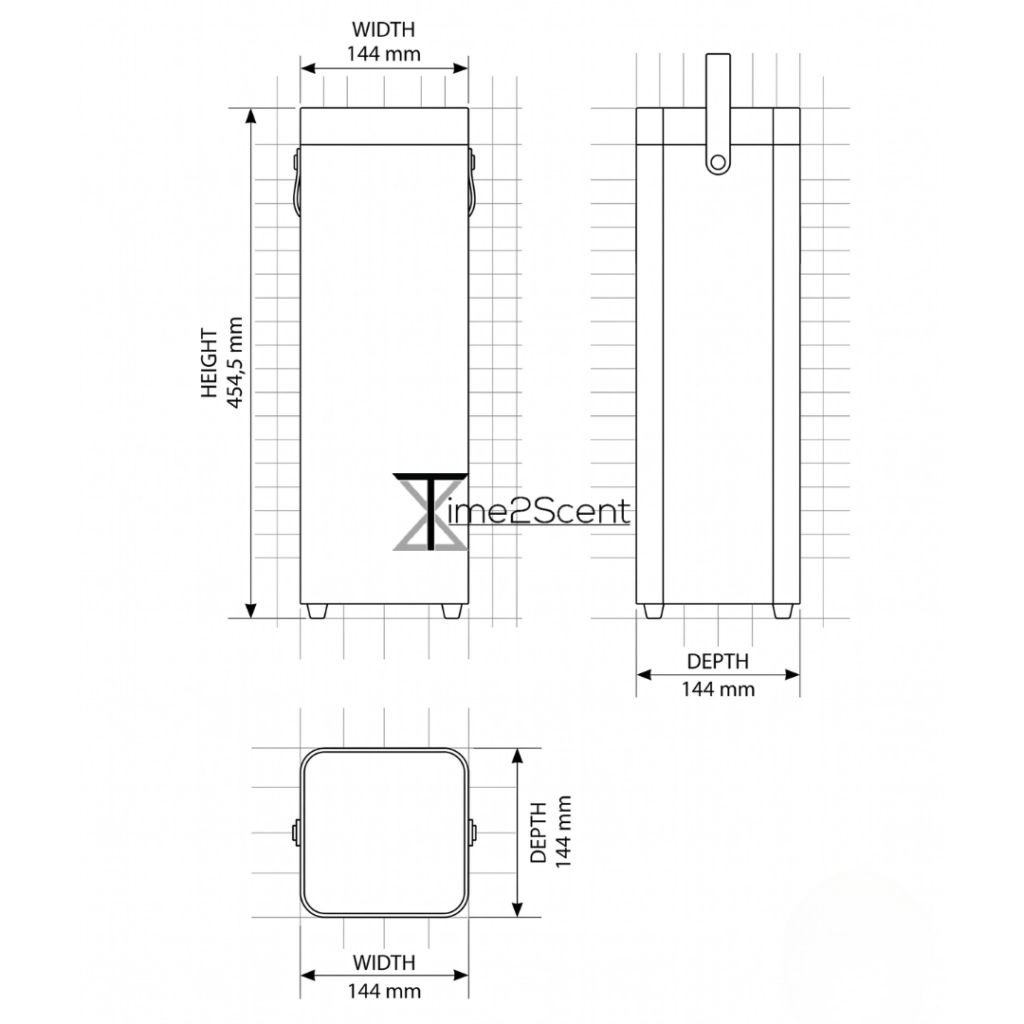 Aro-Air Aluminium Geurmachine – 2000m²