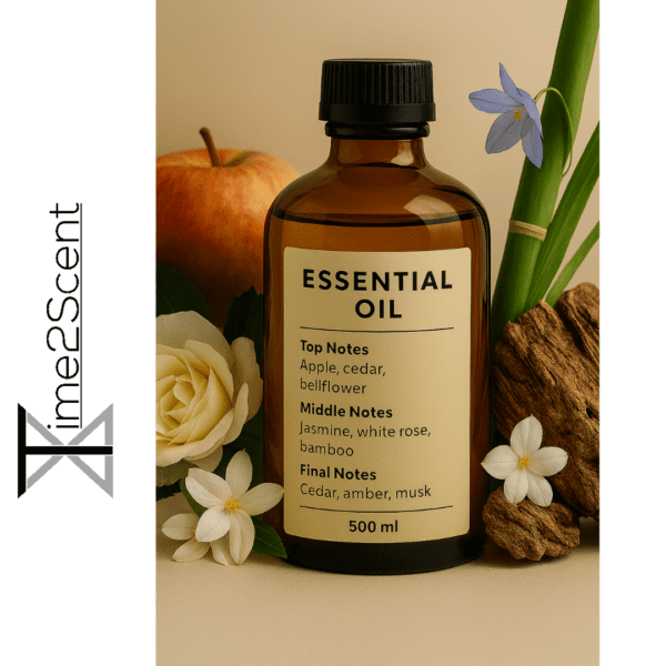 Cedar Musk – Luxe Essentiële Olie 500ml - Bestseller voor Hotel, Winkel of Kantoor