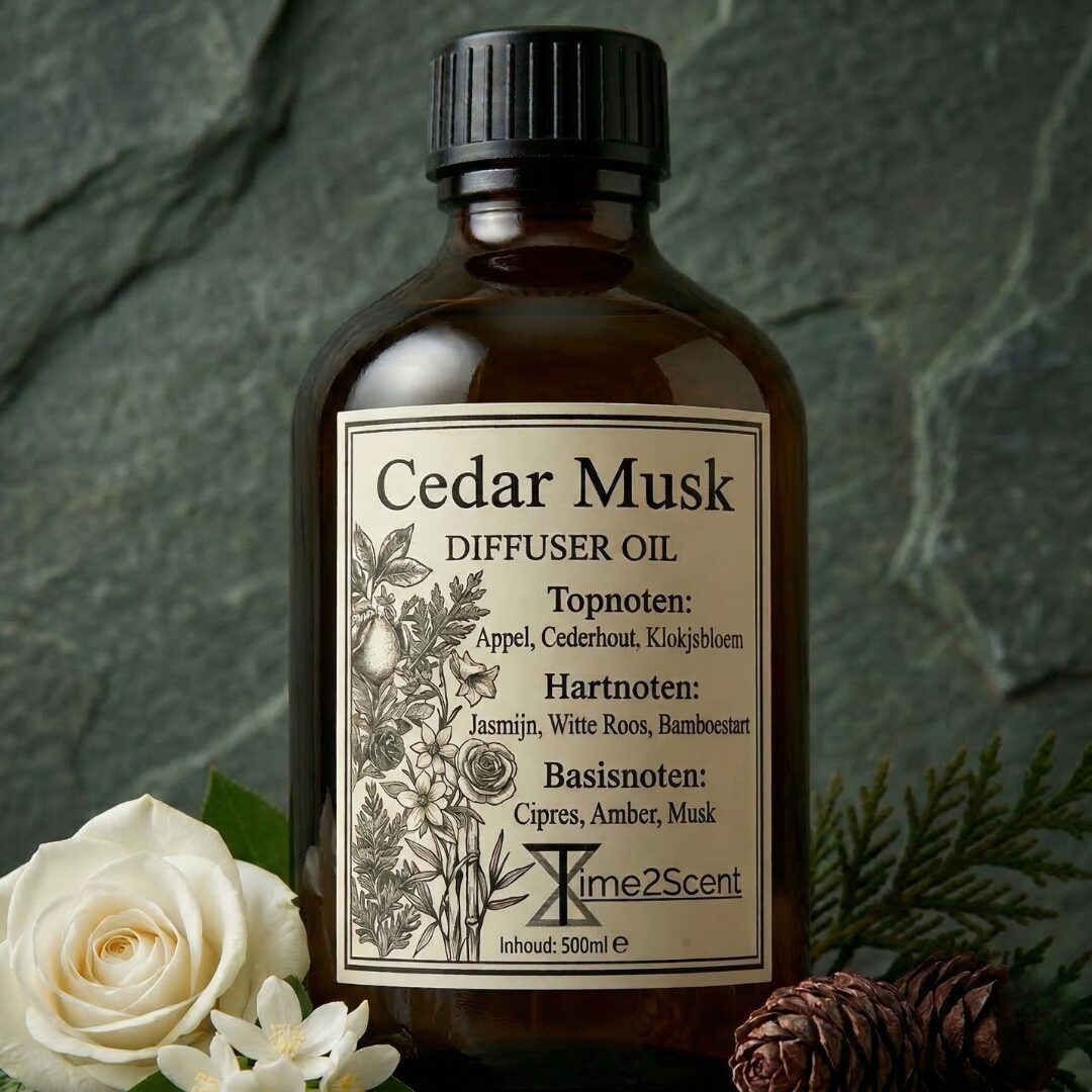 Cedar Musk – Luxe Diffuser Essentiële Olie 500ml - Bestseller voor Hotel, Winkel of Kantoor - Afbeelding 3