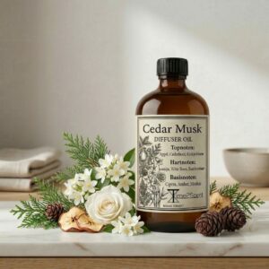 Cedar Musk – Luxe Diffuser Essentiële Olie 500ml - Bestseller voor Hotel, Winkel of Kantoor - Afbeelding 2