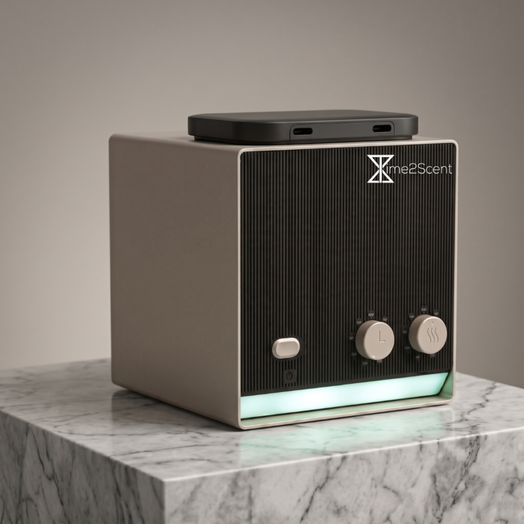 Duo Pro - Diffuseur d’arômes de luxe avec 2 réservoirs d’huile 125 m²