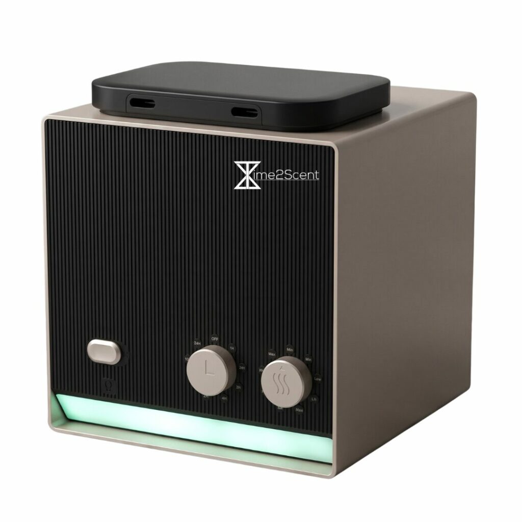 Duo Pro - Luxe Aroma Diffuser met 2 Oliereservoirs 125m²