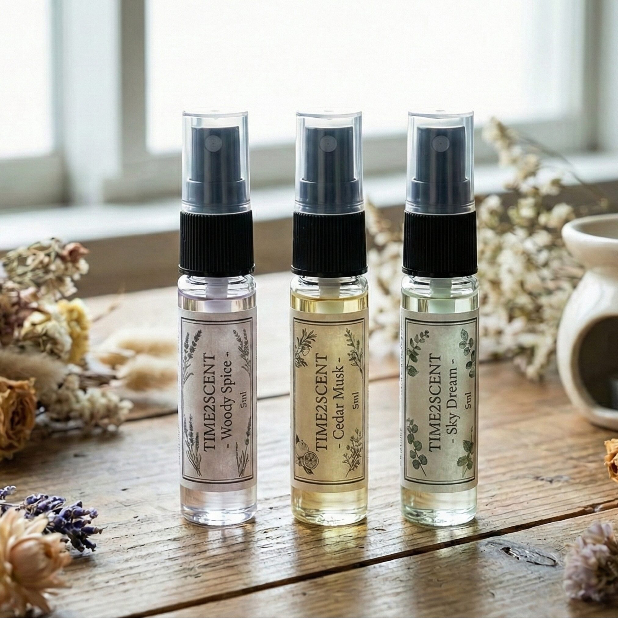 Time2Scent Signature Samples: Vind Je Match | 3-Delige Ruikset (5ml Sprays) - Afbeelding 1