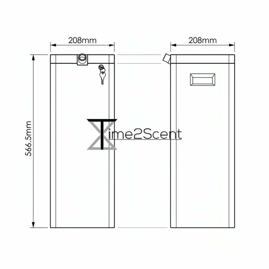 Vante – Industrieel HVAC Aromasysteem - 5.000m² - WiFi/Bluetooth & 5L