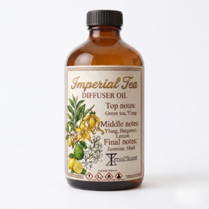 Imperial Tea – Luxe Diffuser Essentiële Olie 500ml – Fris & Rustgevend voor Hotel, Winkel of Kantoor