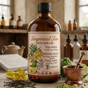Imperial Tea – Luxe Diffuser Essentiële Olie 500ml – Fris & Rustgevend voor Hotel, Winkel of Kantoor - Afbeelding 3