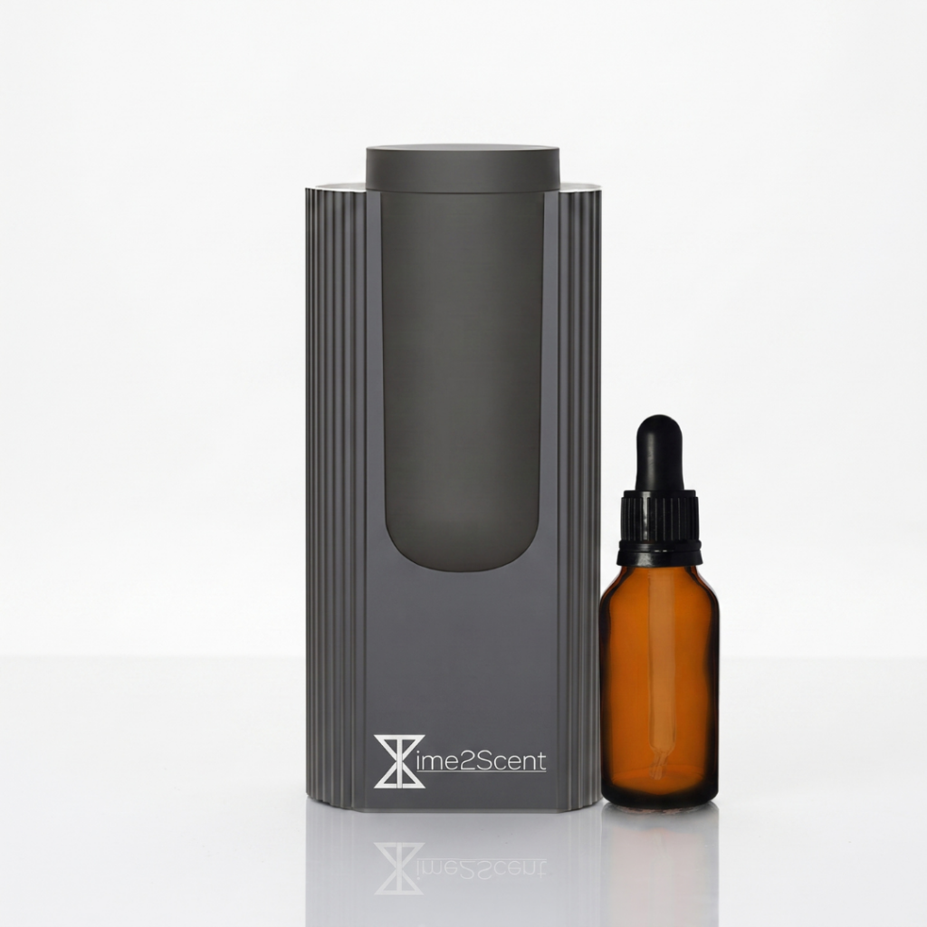 Aura Drive Smart Aroma Diffuser – Inclusief Geurolie voor tot 1 Jaar – Aluminium – 50 m³