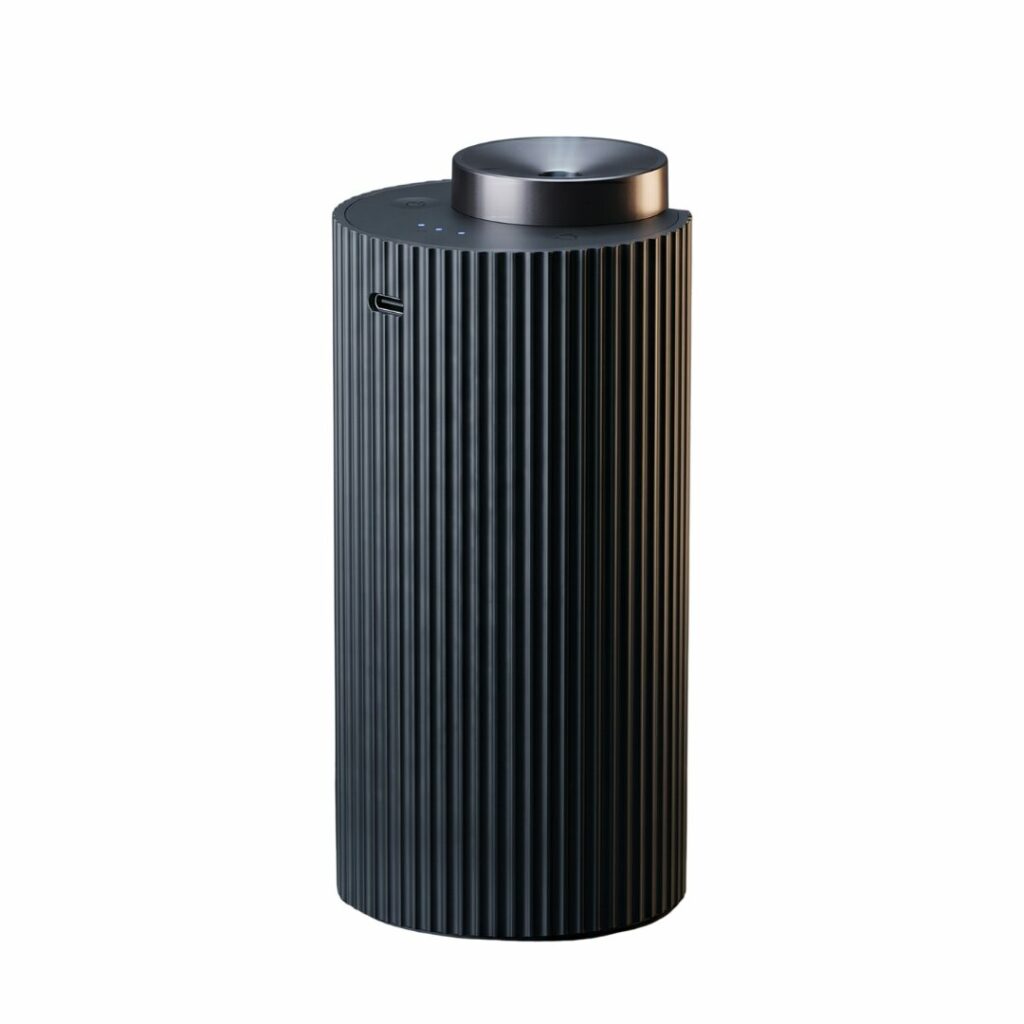 Diffuseur d’arômes intelligent Aura Drive – Huile parfumée incluse pour jusqu’à 1 an – Aluminium – 50 m³