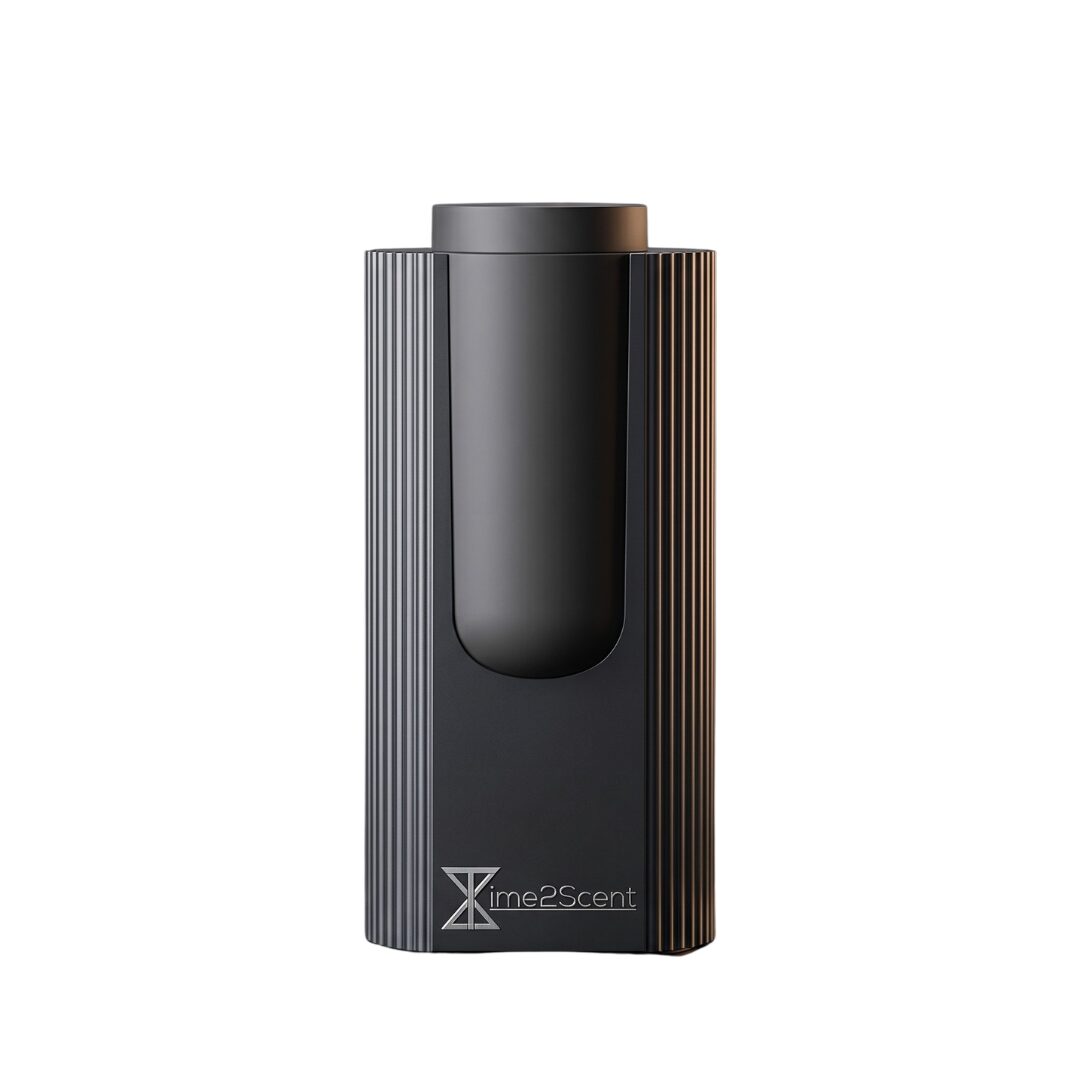 Aura Drive Smart Aroma Diffuser – Dual Mode Auto & Home – Aluminium – Inclusief 20ml Geurolie – 50 m³ - Afbeelding 1