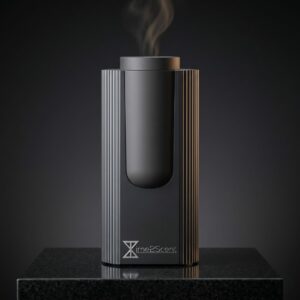 Aura Drive Smart Aroma Diffuser – Dual Mode Auto & Home – Aluminium – Inclusief 20ml Geurolie – 50 m³ - Afbeelding 3